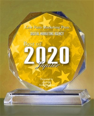 SEO For Family Law Attorneys in Peoria 6 2020 Best of Jupiter Crystal Award