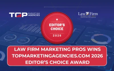 Home-form 16 Law Firm Marketing Pros Wins TopMarketingAgencies.com 2026 Editor’s Choice Award