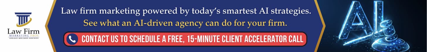 Don't Enter 2026 Without These 5 Things in Your Law Firm Marketing Strategy 2 Law firm marketing powered by today’s smartest AI strategies