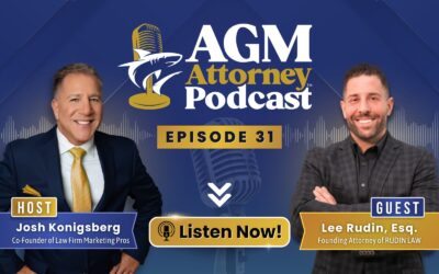 Press Releases 4 Lee Rudin and Josh Konigsberg on Scaling Law Firms with Sound Digital Marketing