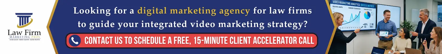 Why Most Video Marketing for Lawyers Fails and How Strategy Fixes It 1 Looking for a digital marketing agency for law firms to guide your integrated video marketing strategy