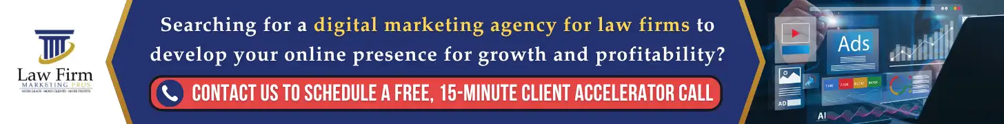 2026 Legal Marketing Trends You Should Already Be Using 1 Searching for a digital marketing agency for law firms to develop your online presence for growth and profitability_