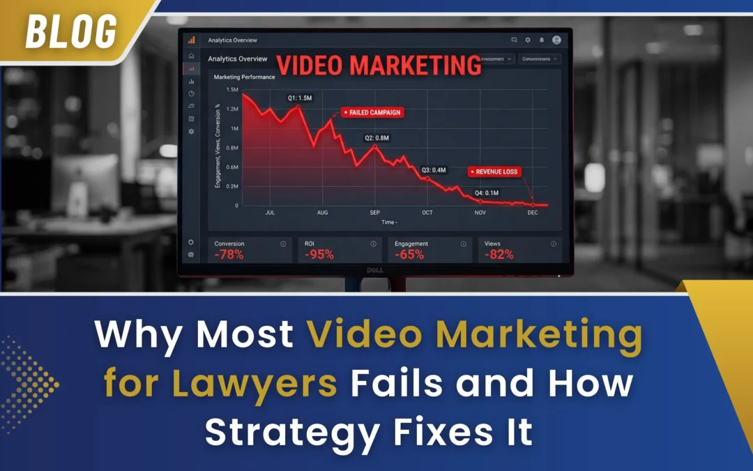 Why Most Video Marketing for Lawyers Fails and How Strategy Fixes It